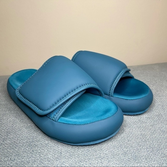 Yeezy Season 7 Neoprene Aqua Slipper Slides Size 38 - Picture 5 of 12